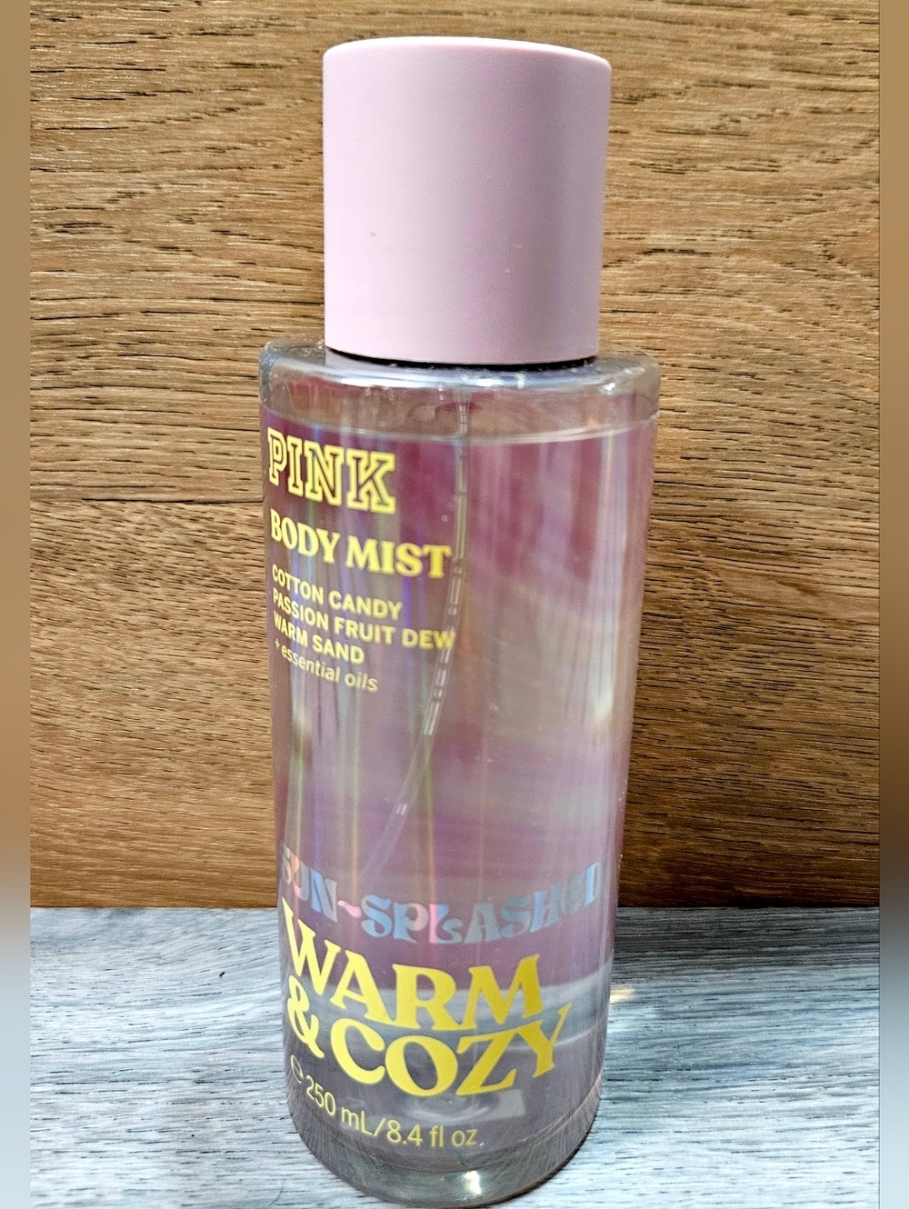 PINK By Victoria's Secret WARM & COZY SUN SPLASHED Body Mist New 8.4oz Womens
